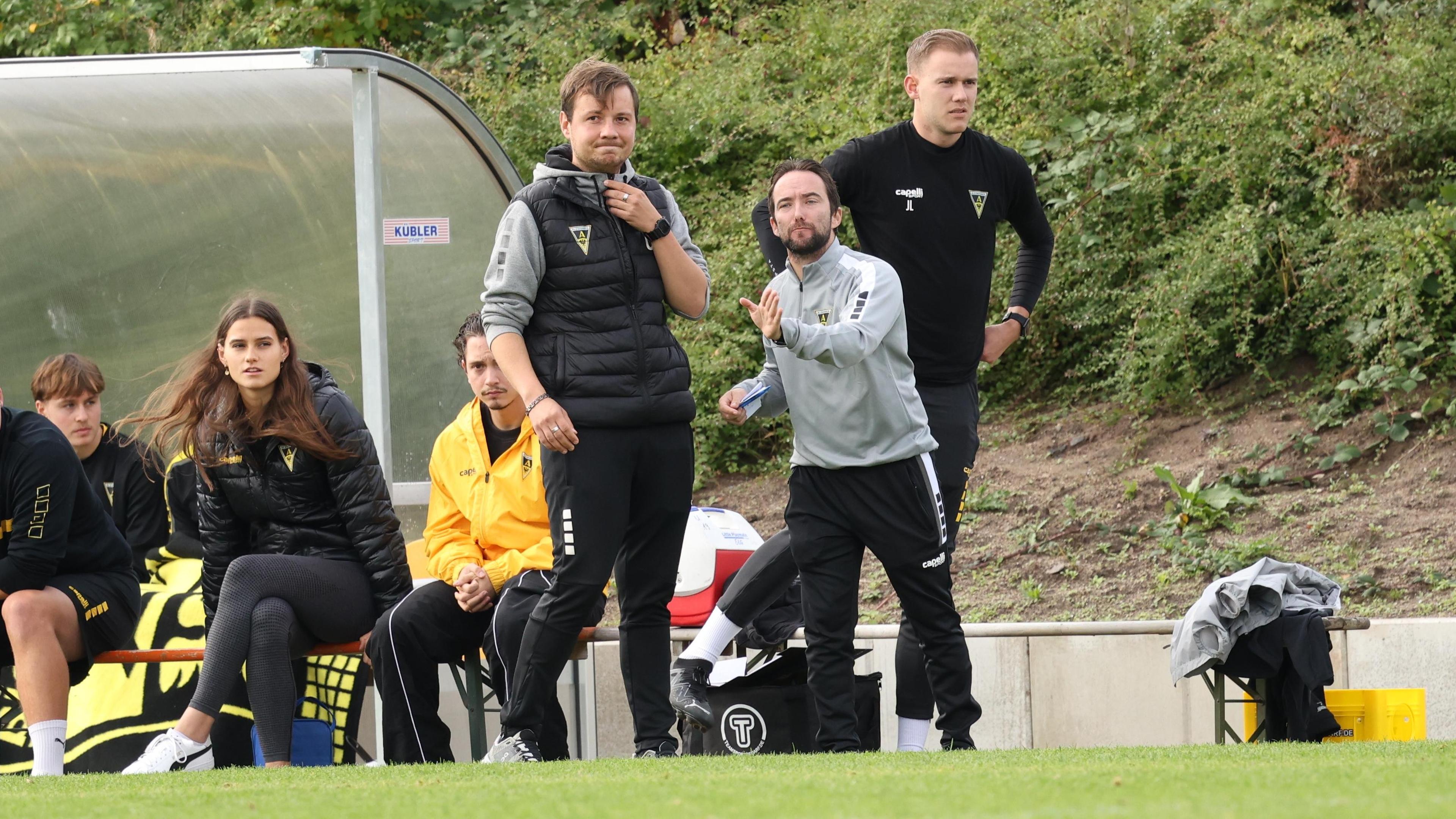 Gegen große Kaliber hält Alemannia lange mit