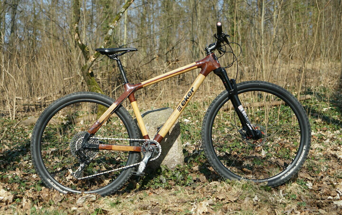 Unterwegs mit einem Fahrrad aus Bambus | Aachener Zeitung