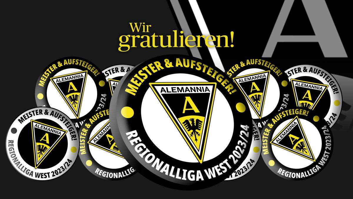 Glückwünsche für Alemannia Aachen Aachener Zeitung