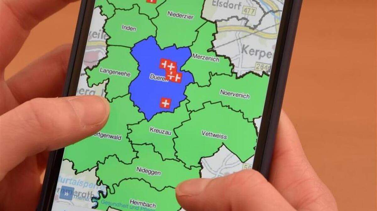 Inkas Portal Düren , Digitale Bodenbelastungskarte – ECDR
