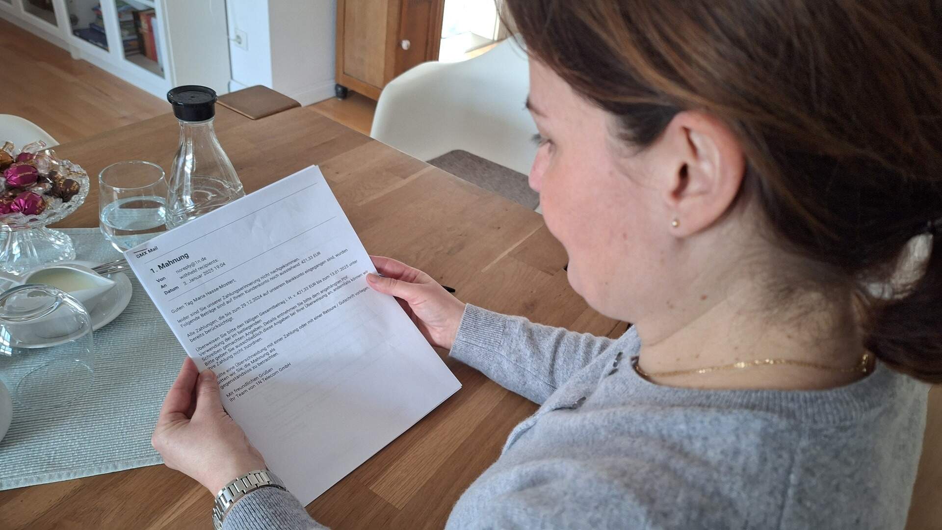 Maria Hasse Die 1N Telecom GmbH soll Meschen um ihr Geld betrügen. | Aachener Zeitung