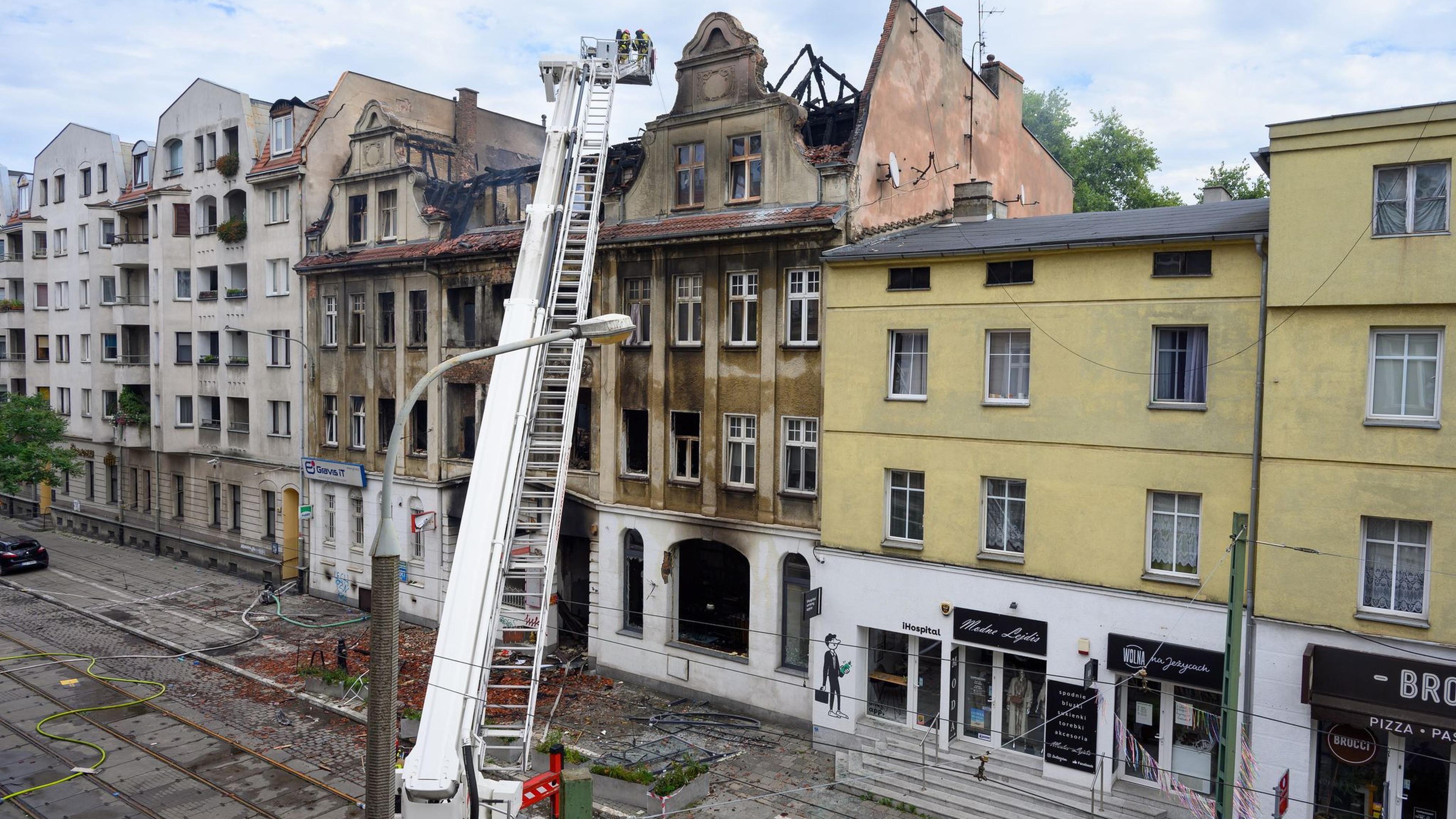 Zwei Feuerwehrmänner sterben bei Brand von Wohnhaus in Polen