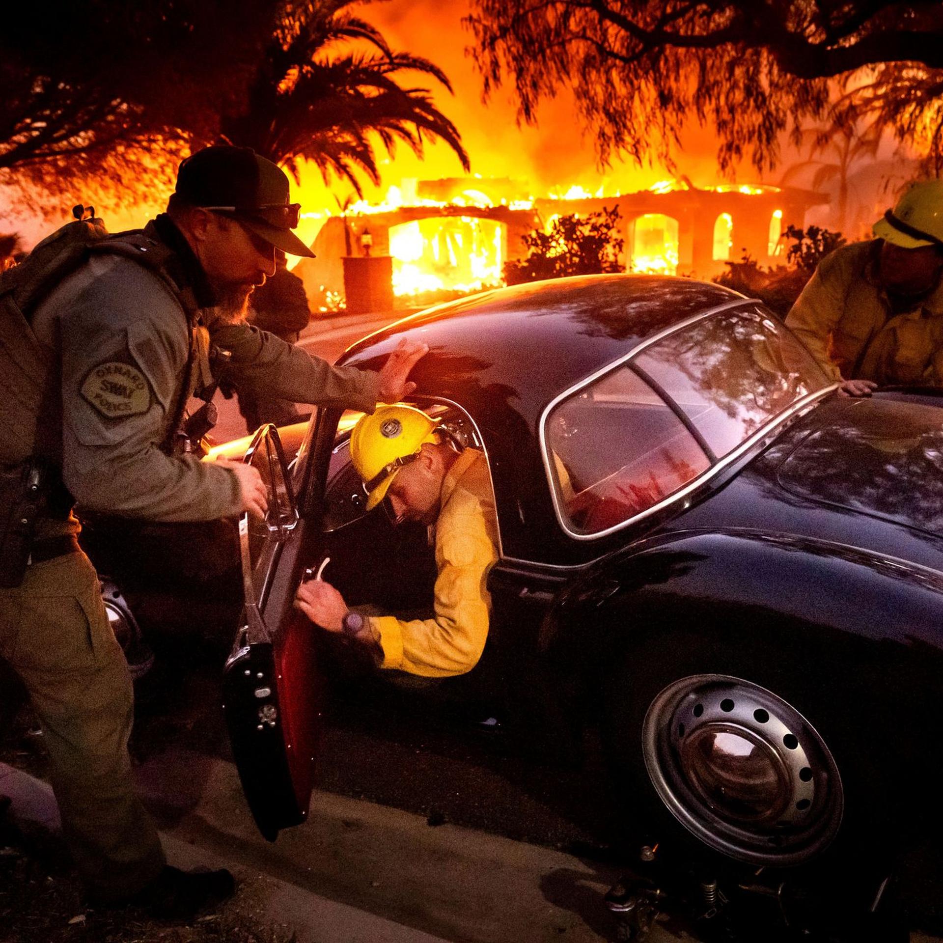 Forest fire in California spreads – houses destroyed