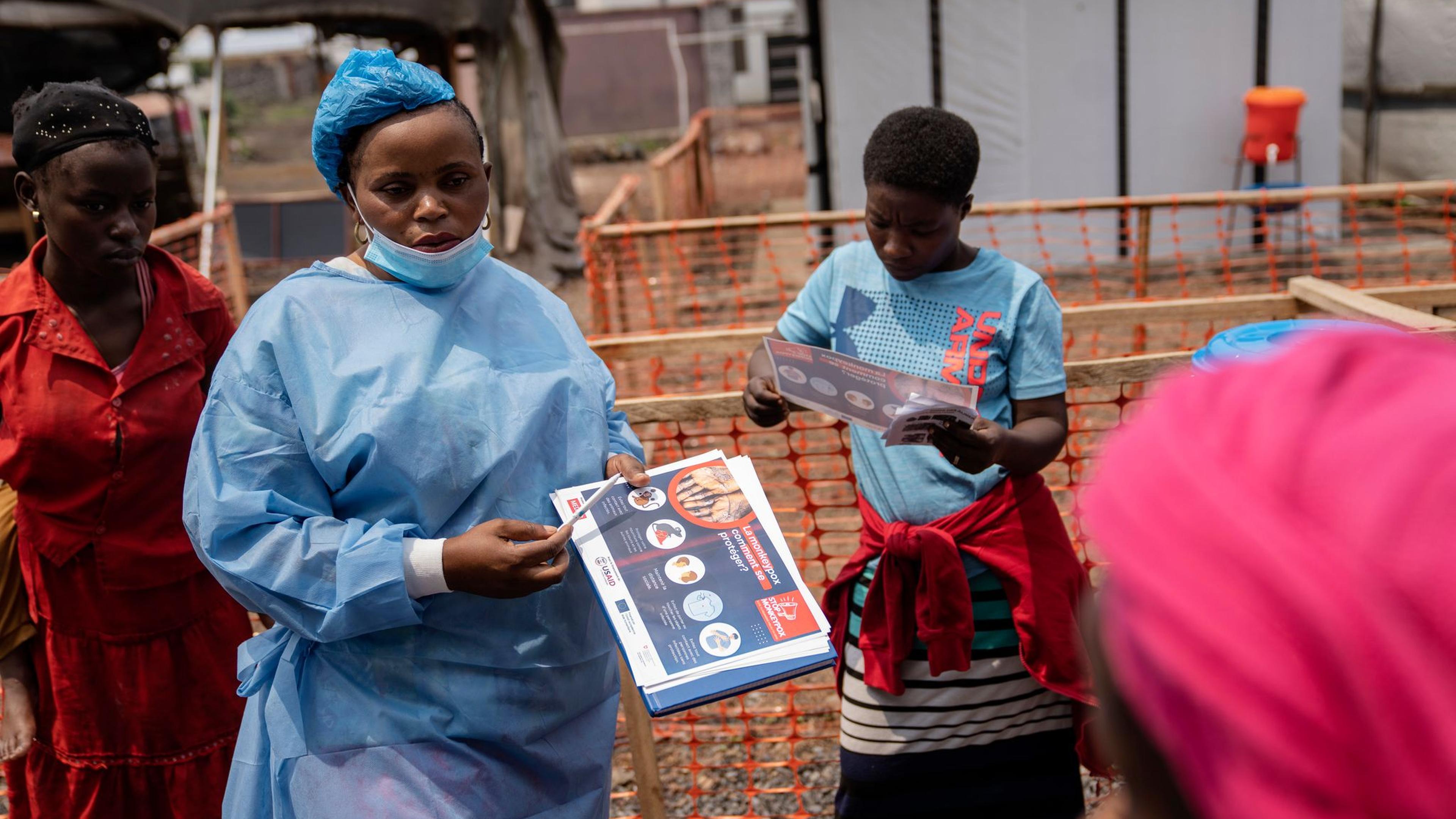 Fast 1.400 neue Mpox-Fälle innerhalb einer Woche in Afrika