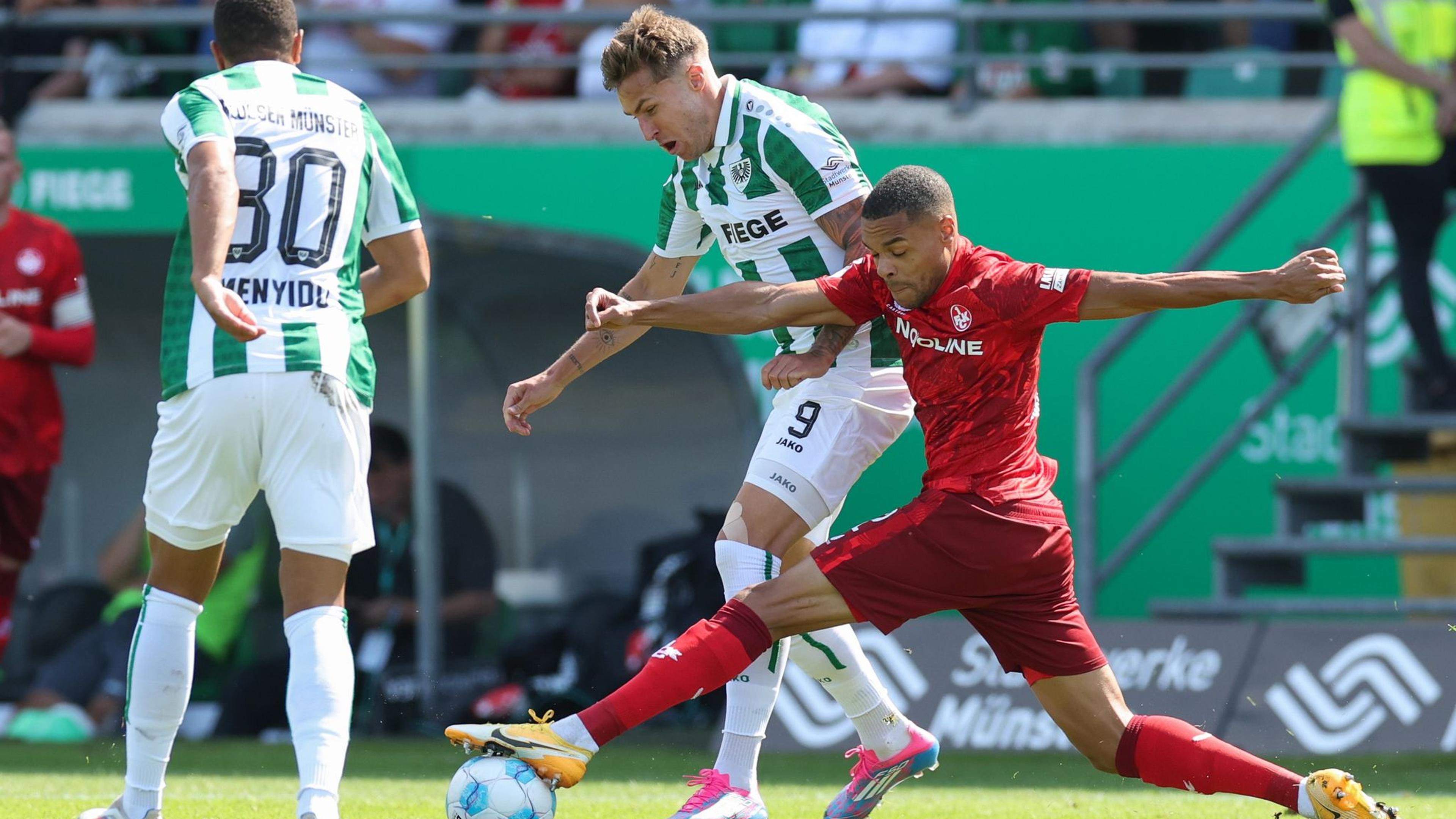 Kaiserslautern gewinnt biederes Spiel in Münster