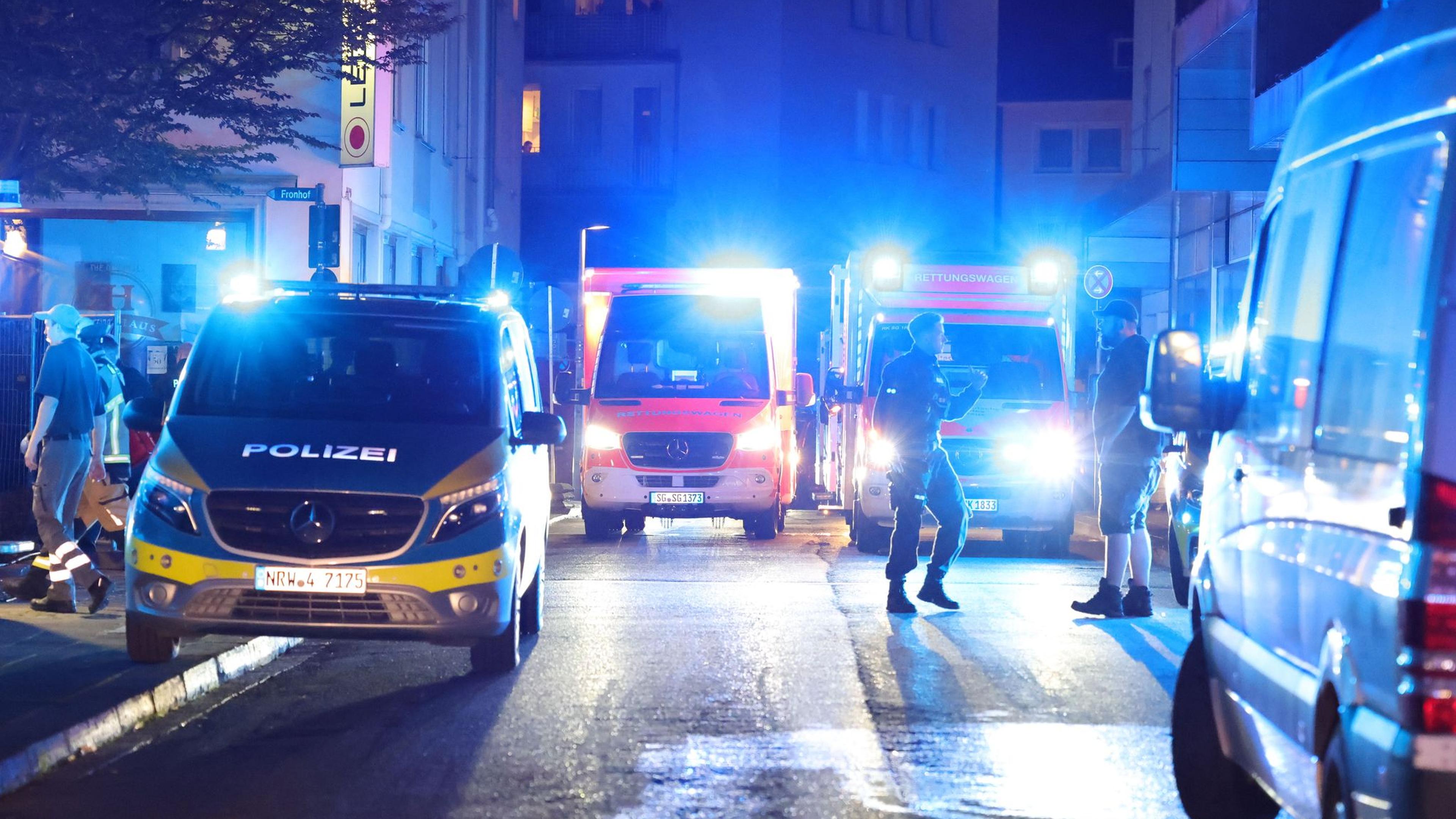 W&uuml;st nennt Messerattacke in Solingen &bdquo;Akt des Terrors&ldquo;