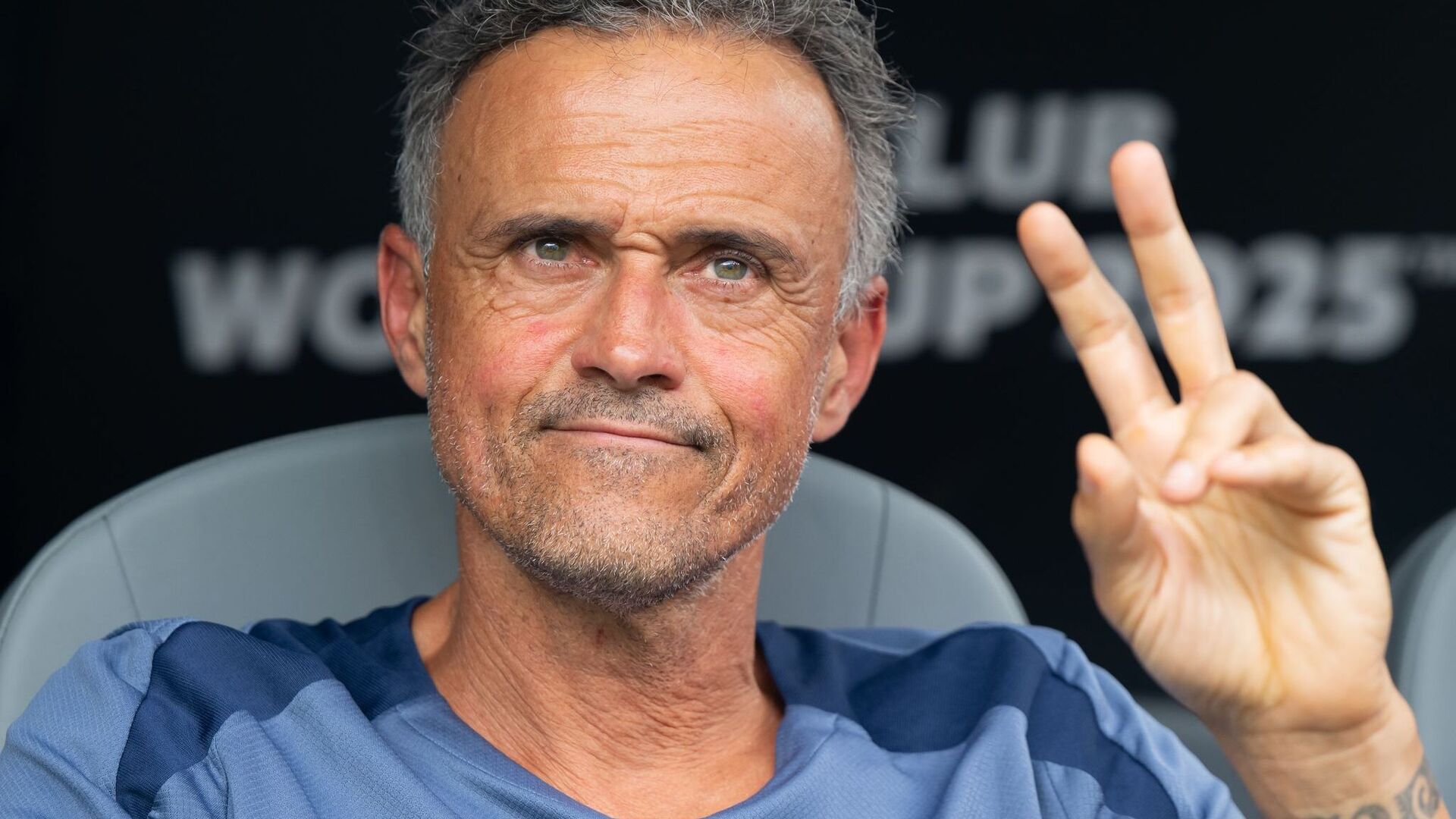 Portrait de Luis Enrique lors de la saison historique 2024-2025 du Paris Saint-Germain
