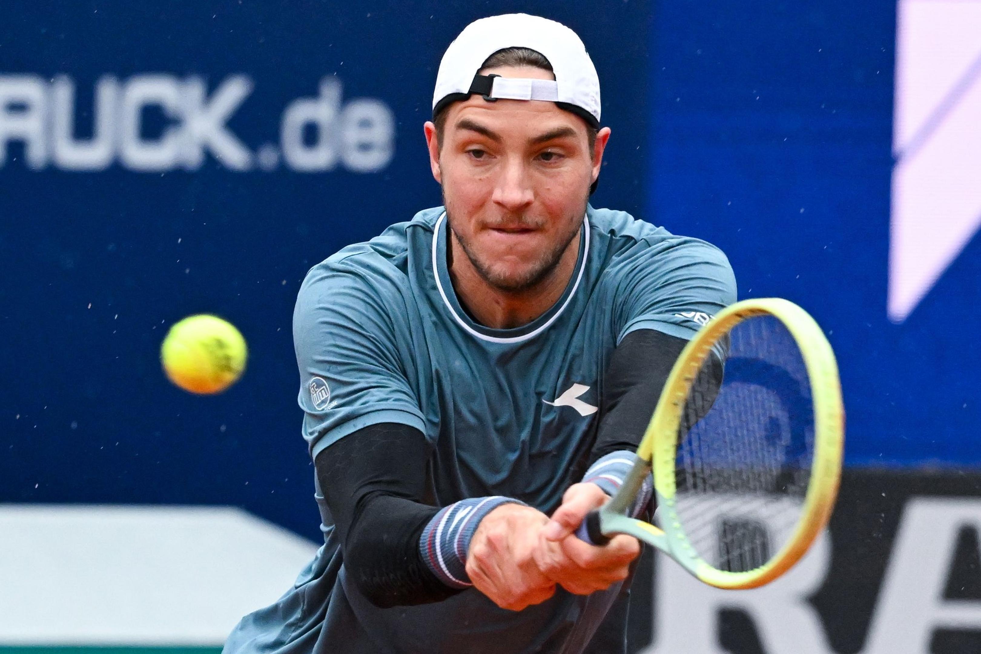 Tennisprofi Jan-Lennard Struff erreichte in München das Halbfinale.